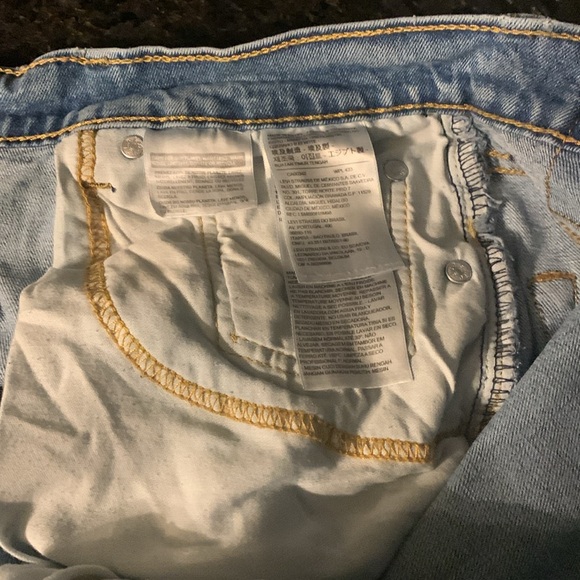 Classic Blue Men's Levi’s 505s Jeans - Picture 7 of 8